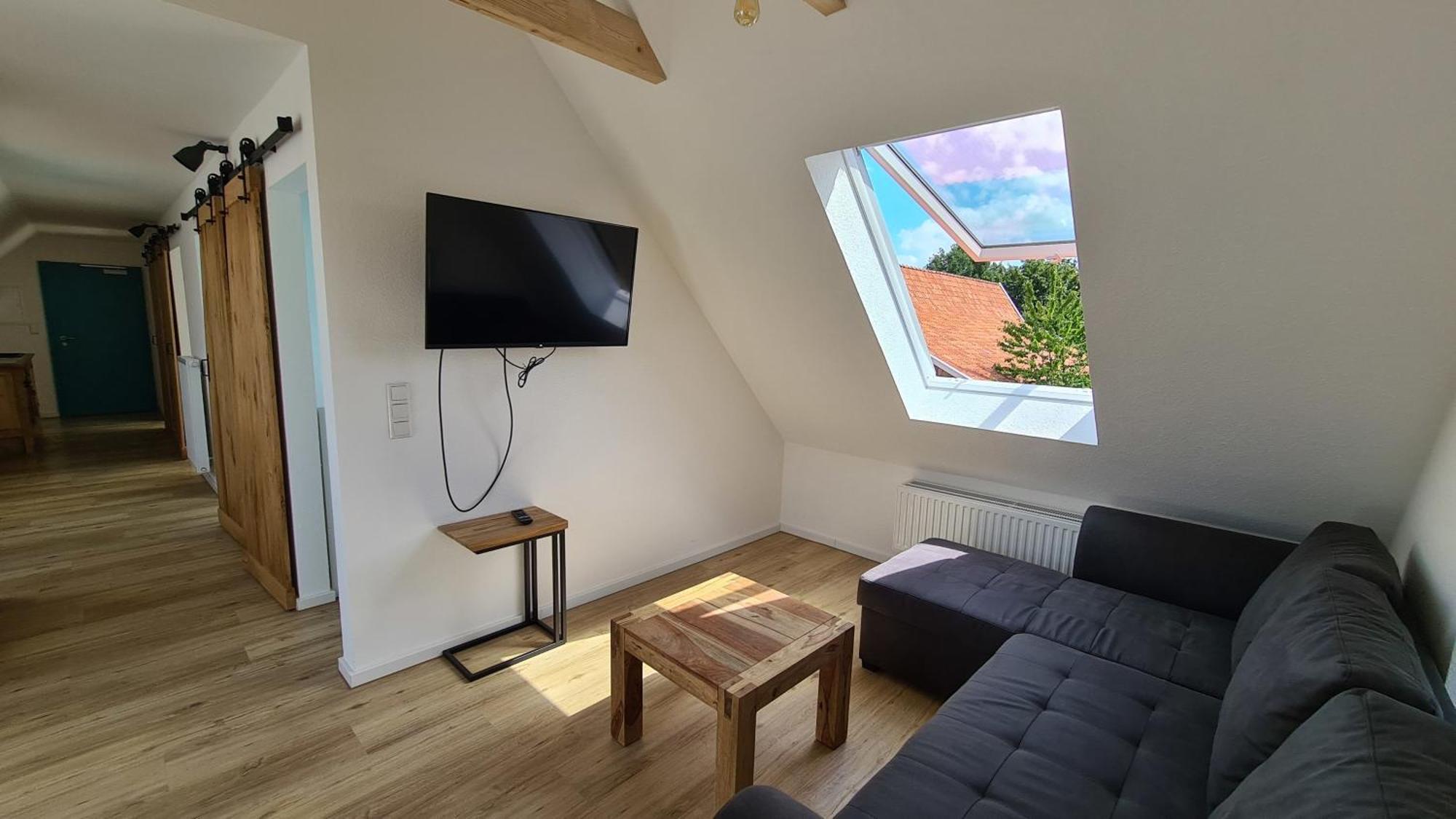 Naturhof Buschwiesen - Wohnung Lama Wilsum Exteriör bild